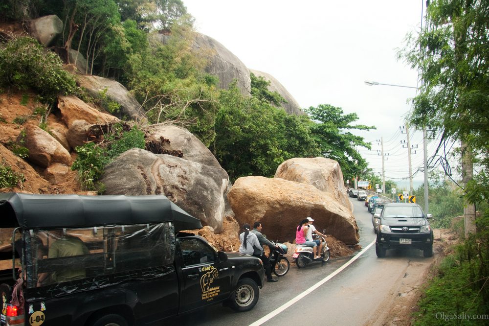 Thailand Samui flooding 