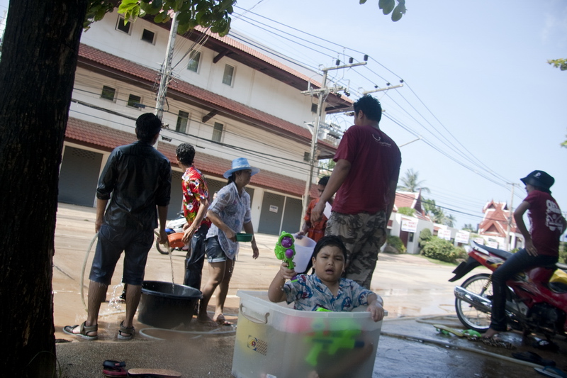 Thailand Songkran on Koh Samui photography