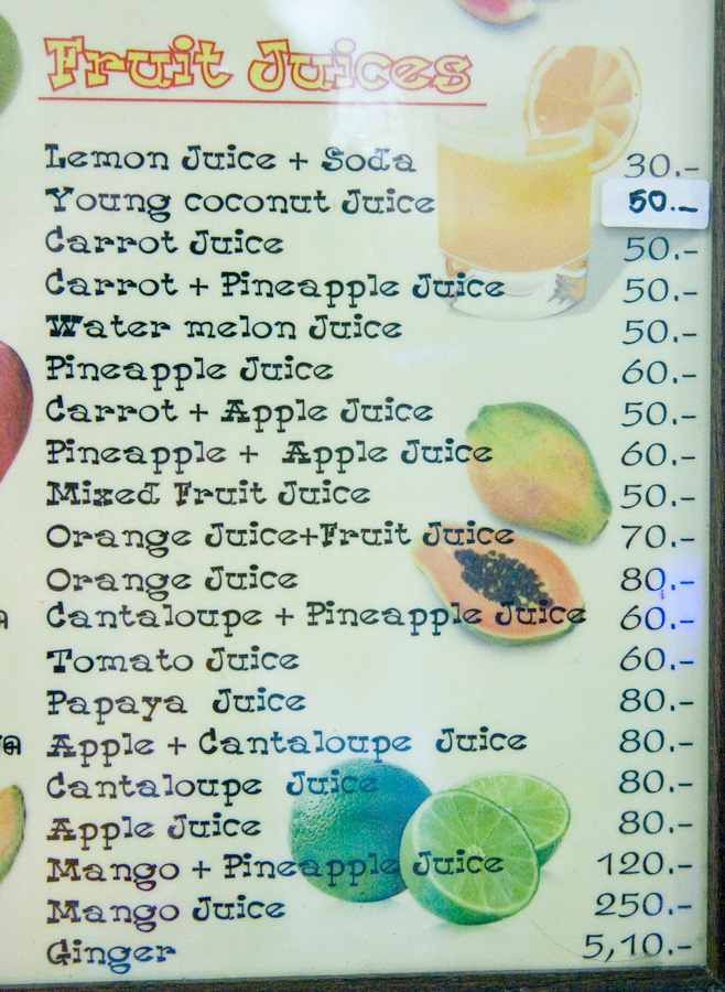 Thai Food Prices And Pictures Olga Saliy Photography
