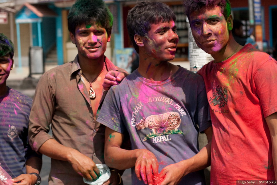 Nepal, Pokhara, Holi Festival, Festival of Colors (35)