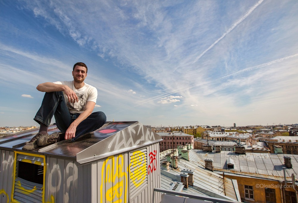 The Rooftop Tours in St. Petersburg, Russia. Roofing and different ...