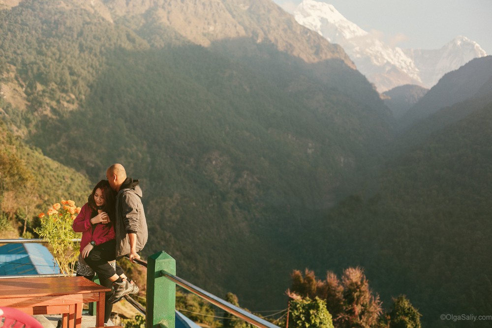 Mountain Nepal Wedding photo