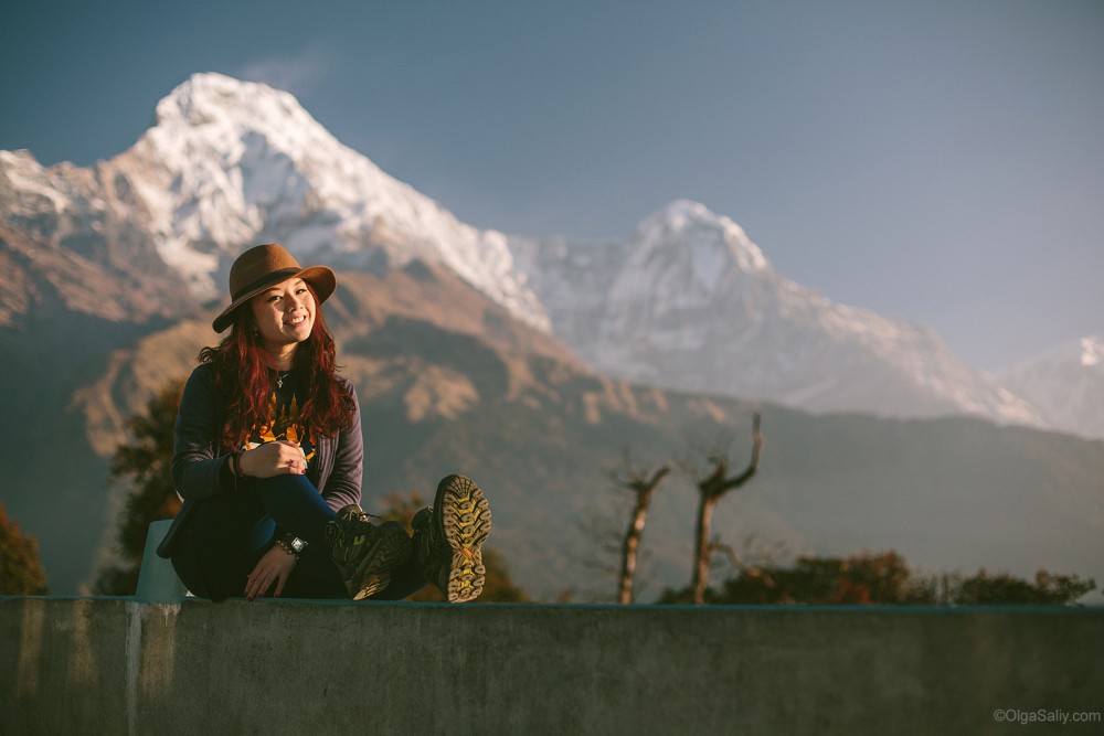 Way to Poon Hill from Pokhara