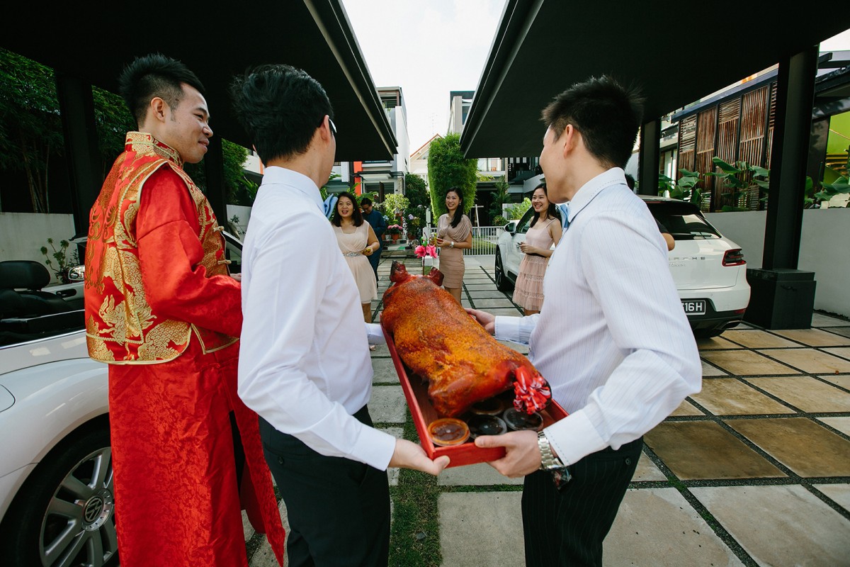 Chinese tradition Wedding in Singapore