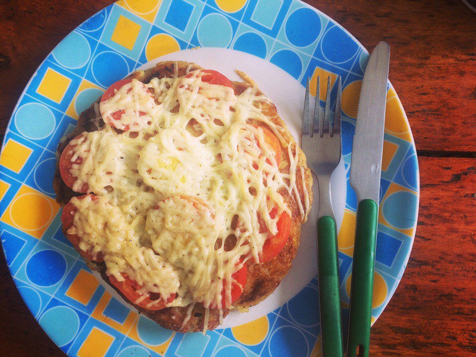 Rosti with cheese, Nepalese cuisine