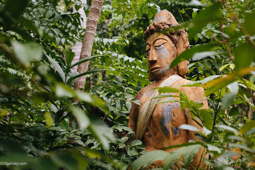 Abandoned statues with traces of bullets on Koh Samui (2)