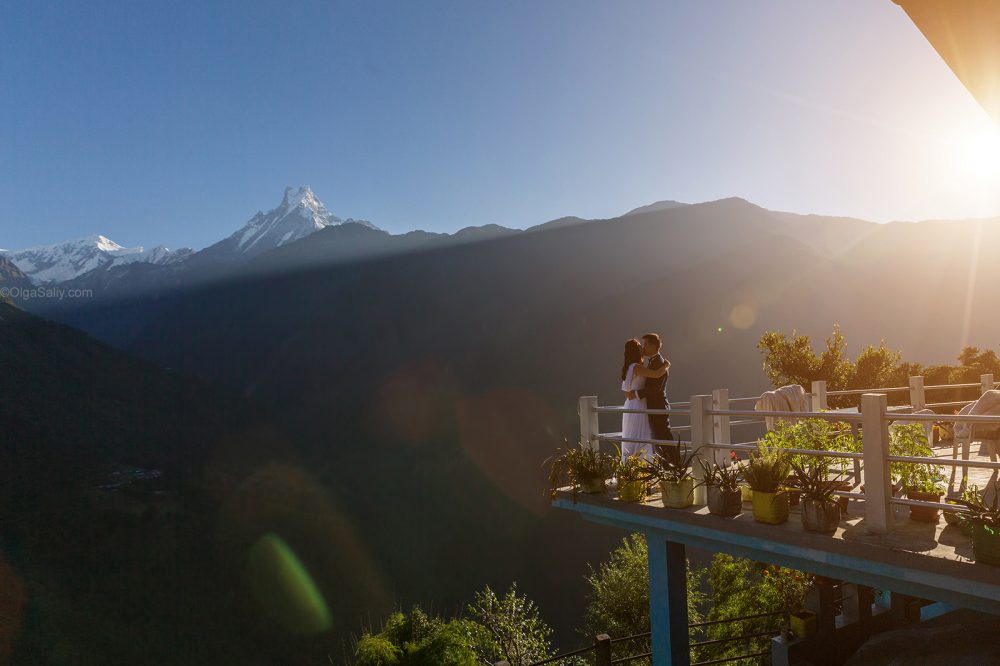 Pre-Wedding Mountain PhotoShoot in Nepal - trekking to Annapurna Base camp (11)