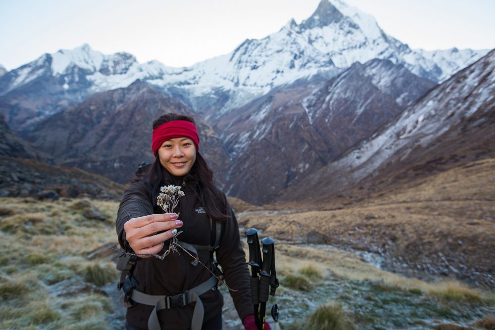 Pre-Wedding Mountain PhotoShoot in Nepal - trekking to Annapurna Base camp (36)