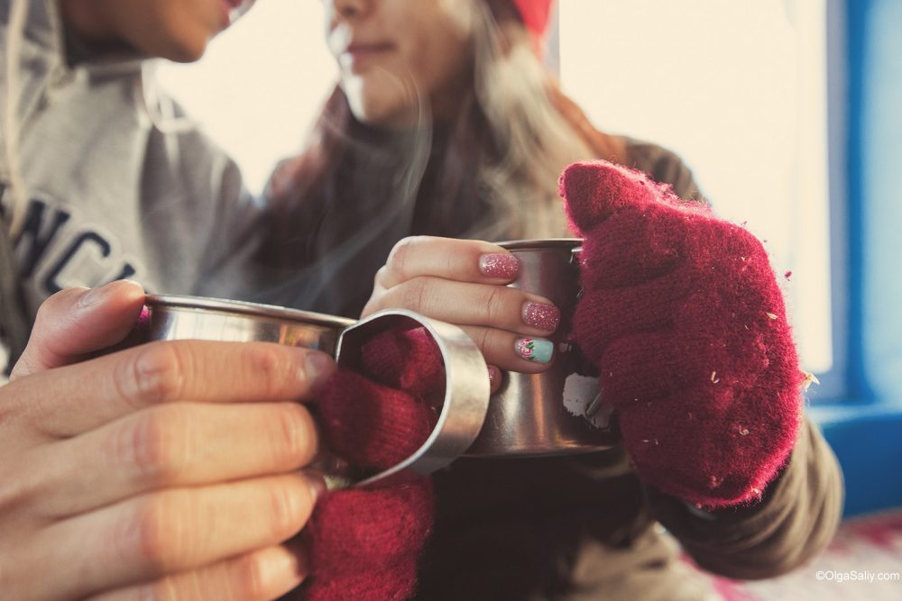 Tea in Annapurna base camp