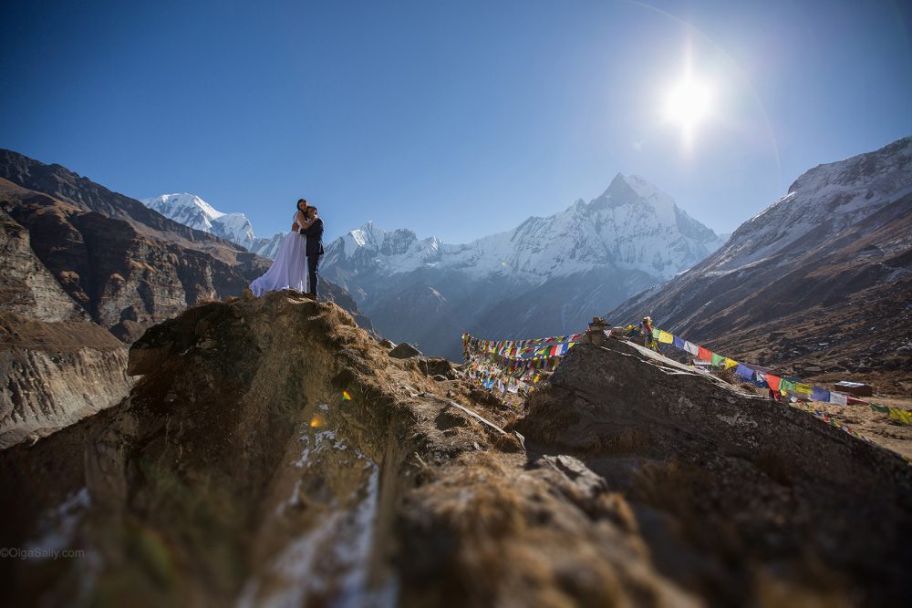Wedding Photography in Nepal Mountains