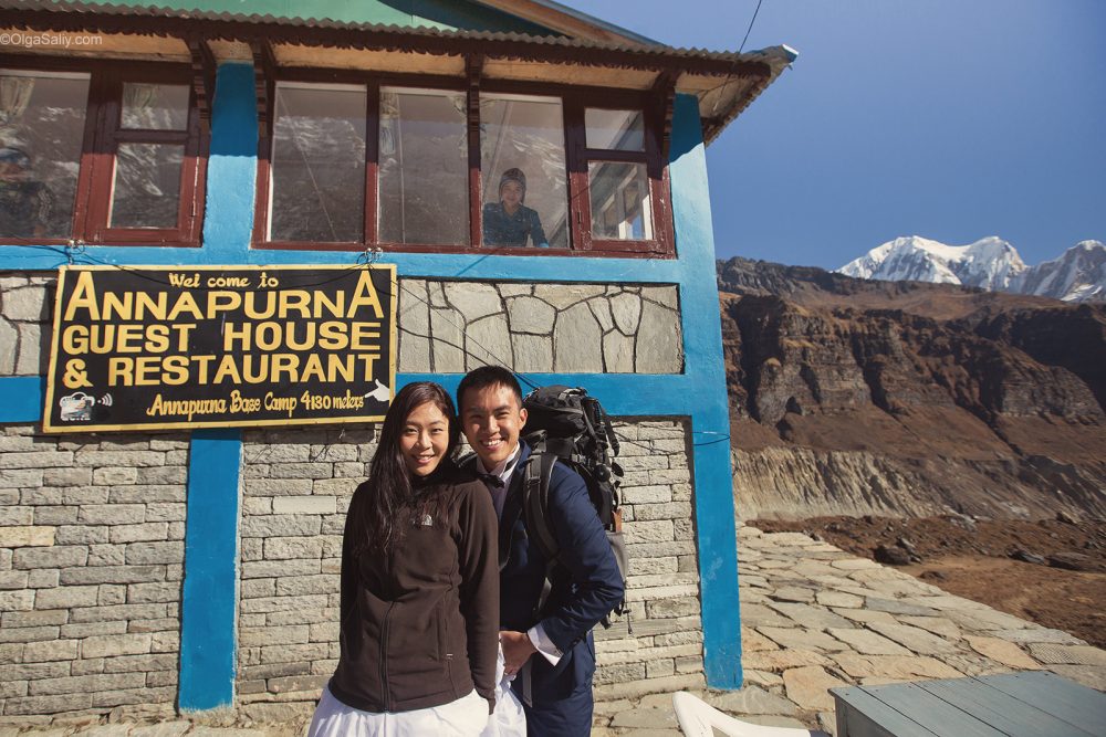 Pre-Wedding Mountain PhotoShoot in Nepal - trekking to Annapurna Base camp (51)