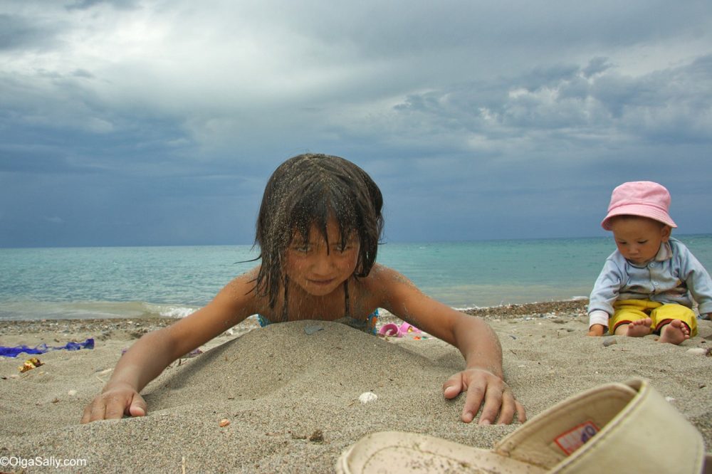 South shore of Issyk-Kul