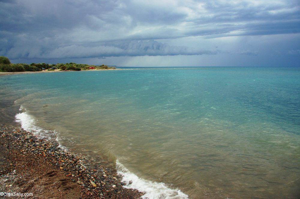 South shore of Issyk-Kul