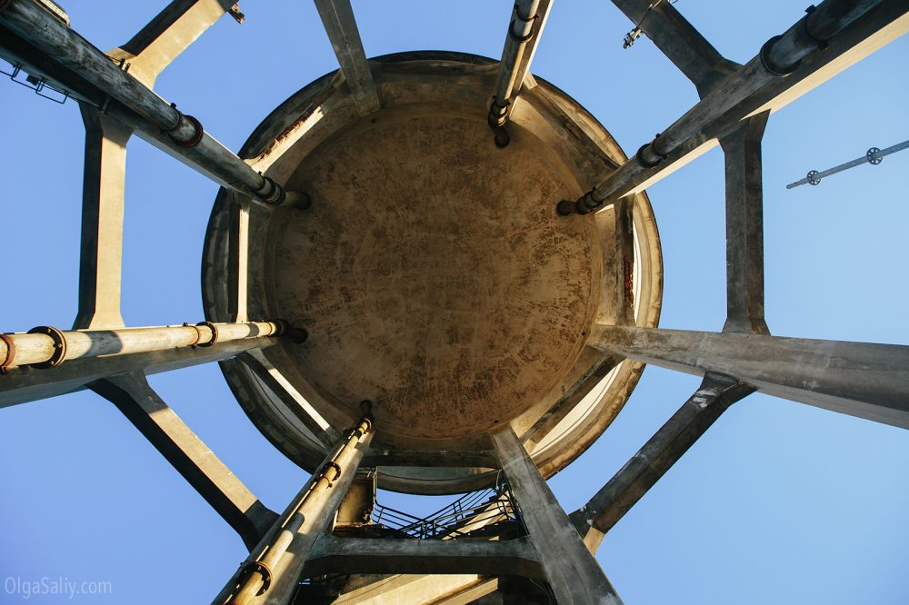 Abandoned Water tower in Porto