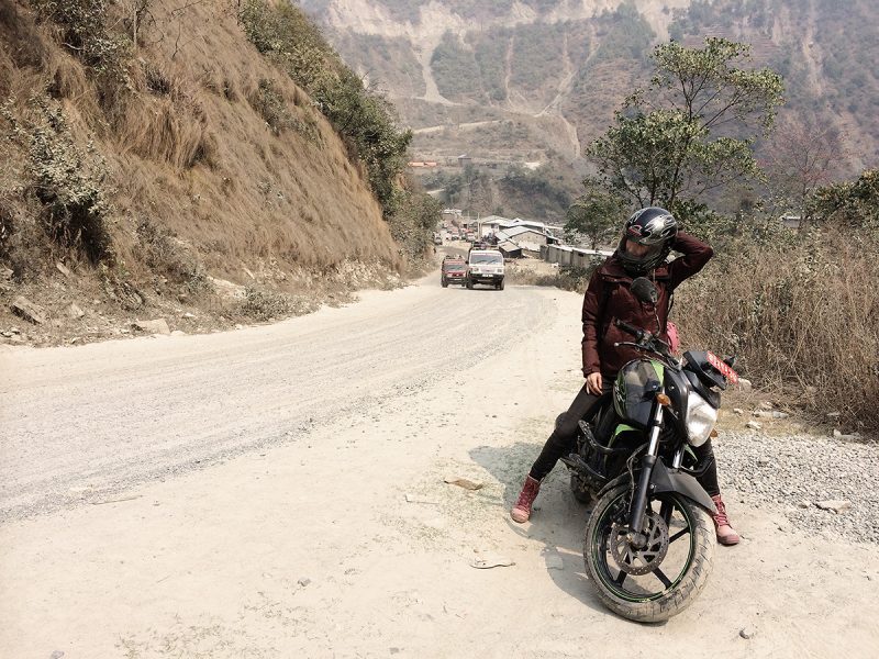 Motor travel Nepal